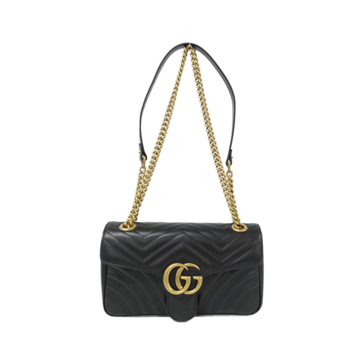 グッチ GG MARMONT 443497 DTDIT ショルダーバッグ【中古】