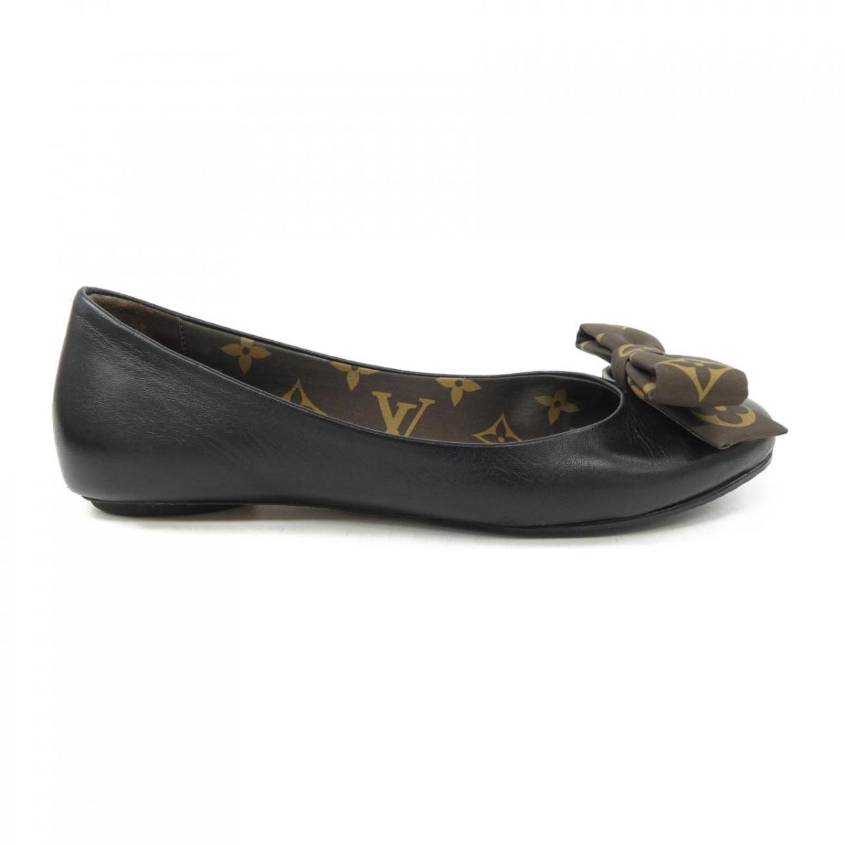 ルイヴィトン LOUIS VUITTON ポピライン 木目細かシューズ【中古】