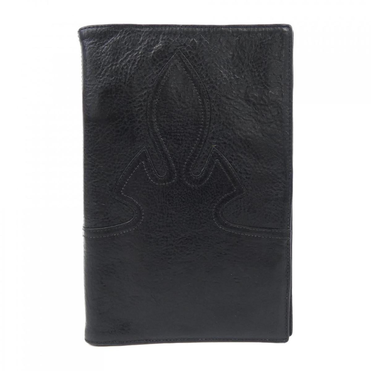 クロムハーツ CHROME HEARTS LS NOTEPAD 万覚え帳パッド フレアニー 2813 304 0500 万覚え帳河馬-【中古】