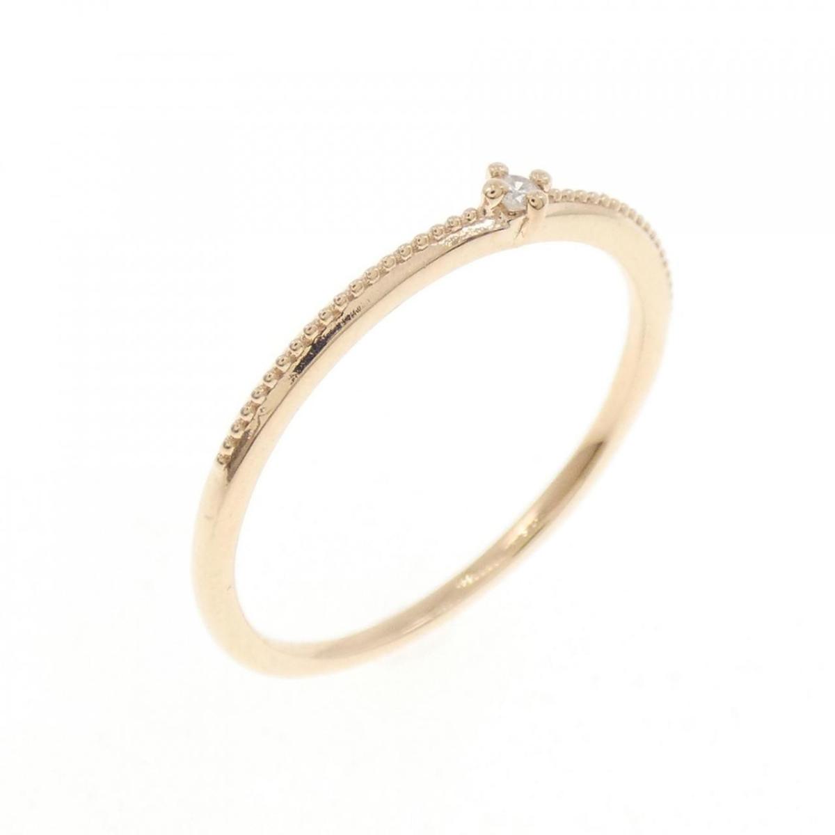 エテ ダイヤモンド リング 0.01CT【中古】