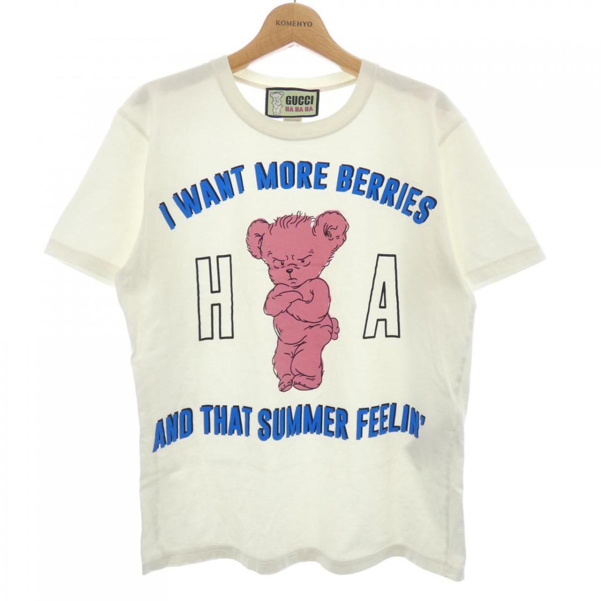 グッチ GUCCI HA HA HA 548334 XJEY1 Tシャツ【中古】