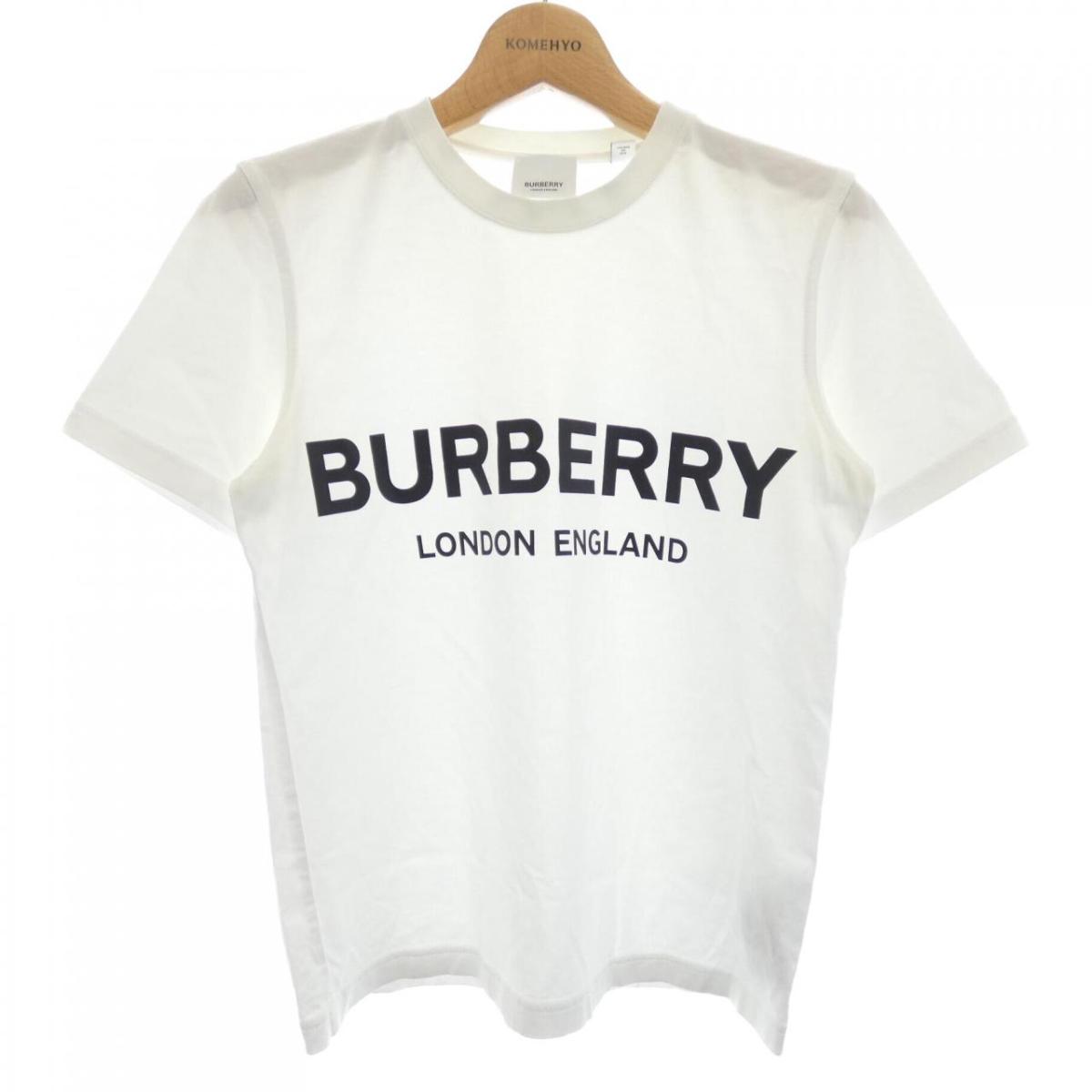楽天市場】BURBERRY LOGO EMBROIDERY STRIPED T-SHIRT 8083612 SIZE-M