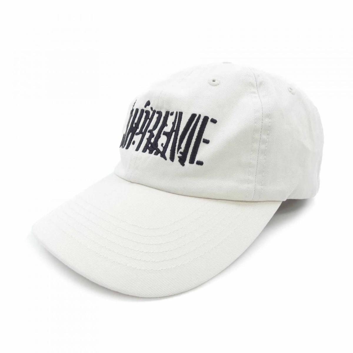 シュプリーム SUPREME SPLATTER 6-PANEL キャップ【中古】