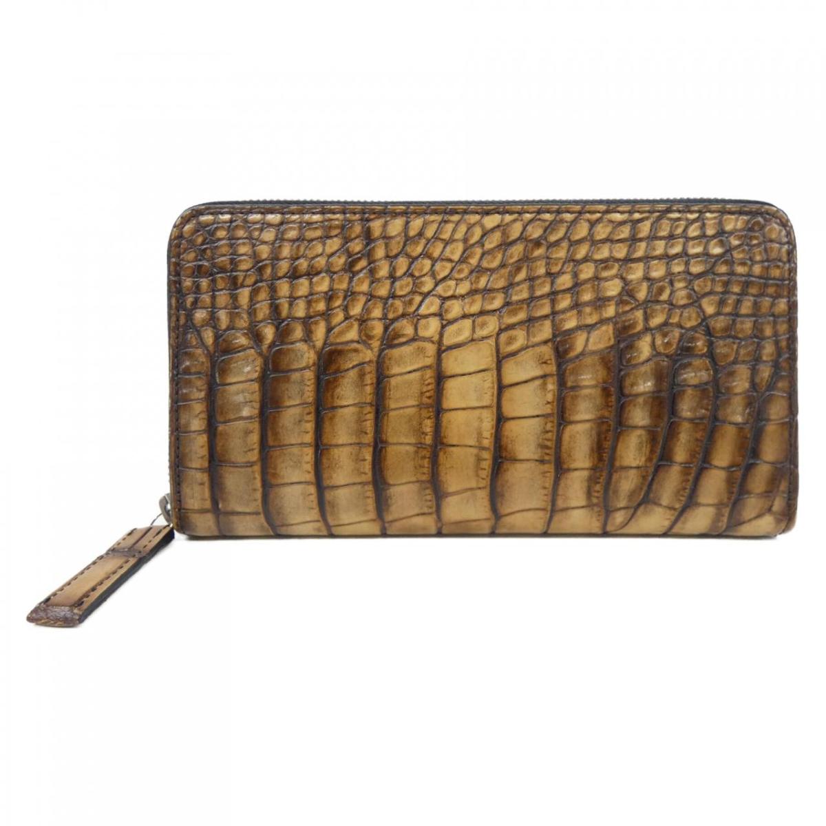 ベルルッティ Berluti イタウバロングジップウォレット WALLET【中古】