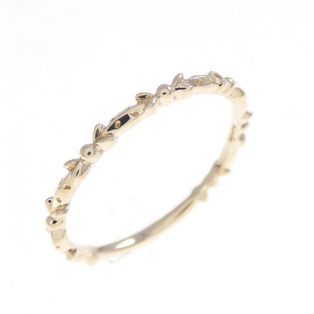 アガット K10YG リング【中古】