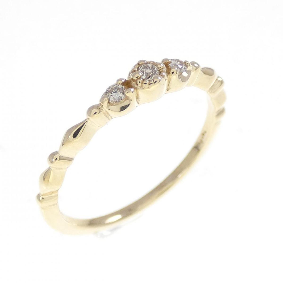アガット ダイヤモンド リング 0.04CT【中古】