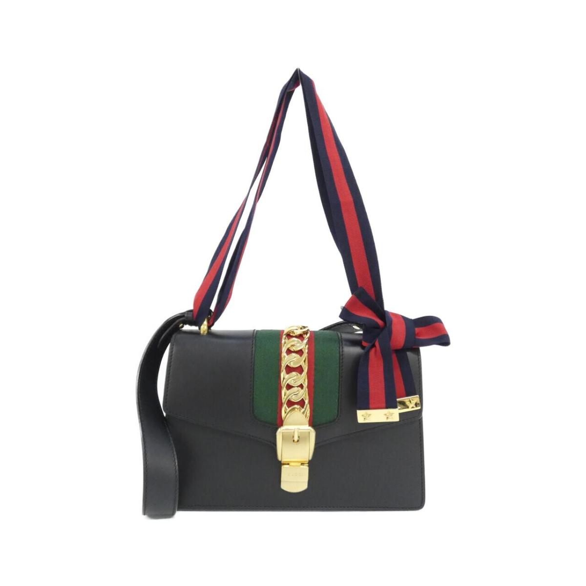 グッチ SYLVIE 421882 CVLEG ショルダーバッグ【中古】