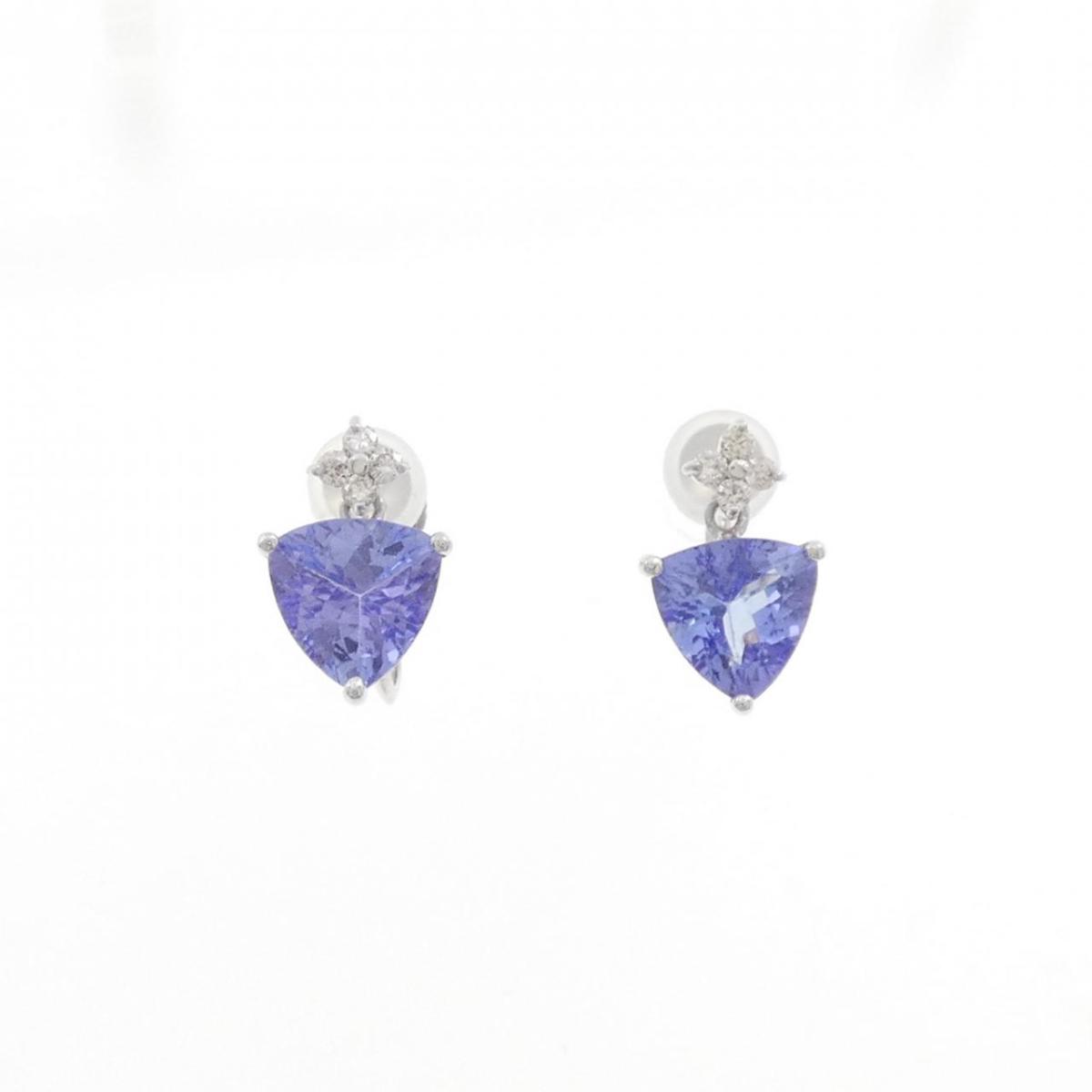 K18WG タンザナイト イヤリング 2.00CT【中古】|KOMEHYO ONLINESTORE 店