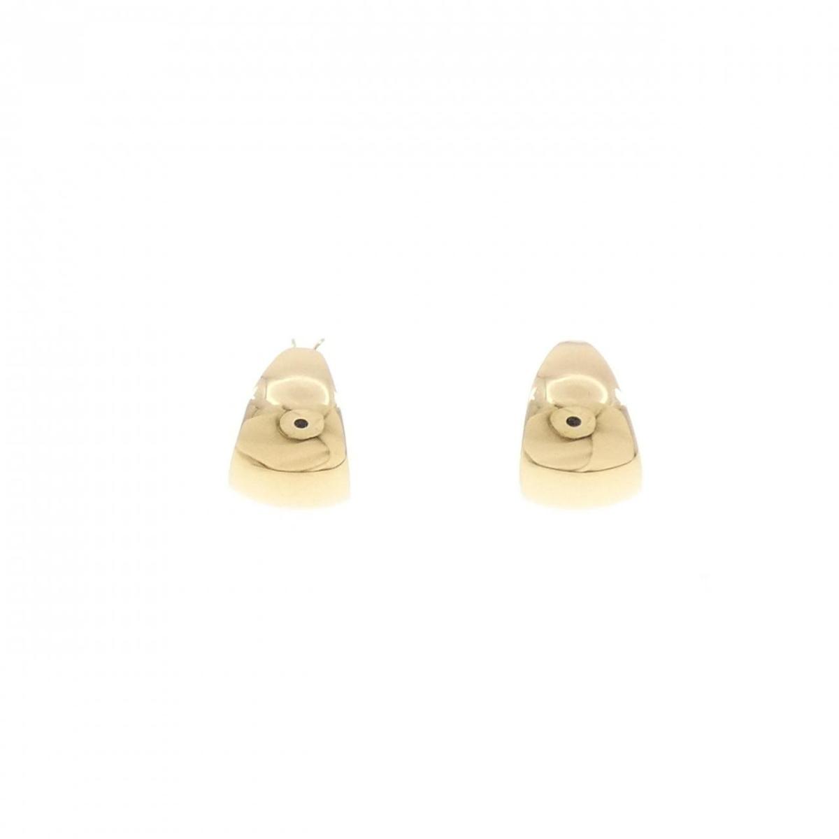 K18YG ピアス【中古】