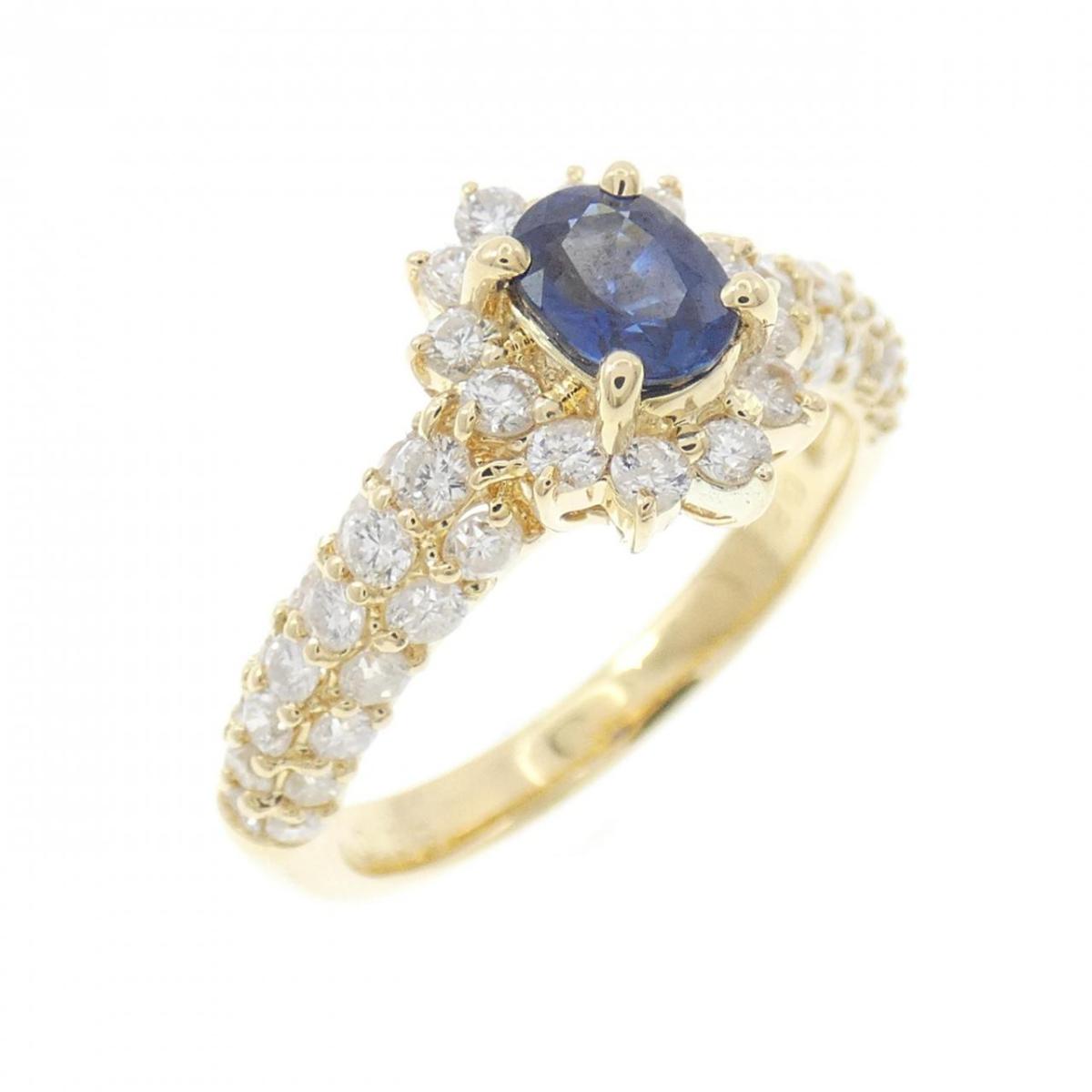 K18YG サファイヤ リング 0.55CT【中古】｜KOMEHYO ONLINESTORE 店