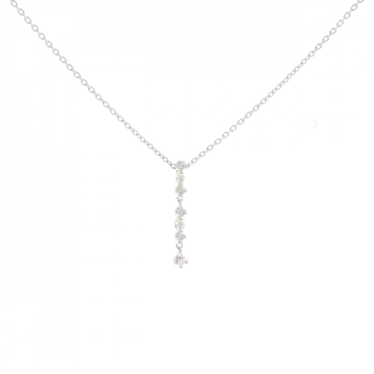 スタージュエリー ダイヤモンド ネックレス 0.10CT【中古】
