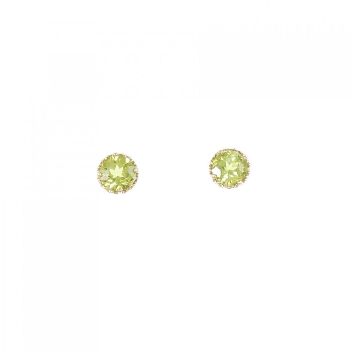 K10YG ペリドット ピアス【中古】|KOMEHYO ONLINESTORE 店