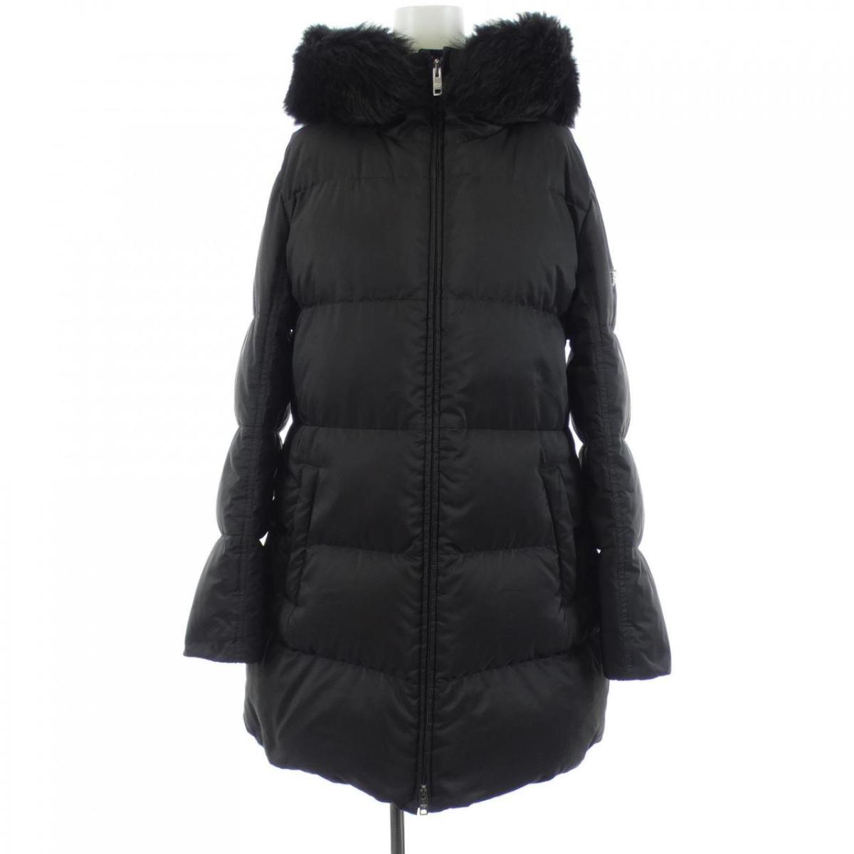 楽天市場】プラダ Prada 290364 ベルト付きダウンコート サイズ：42