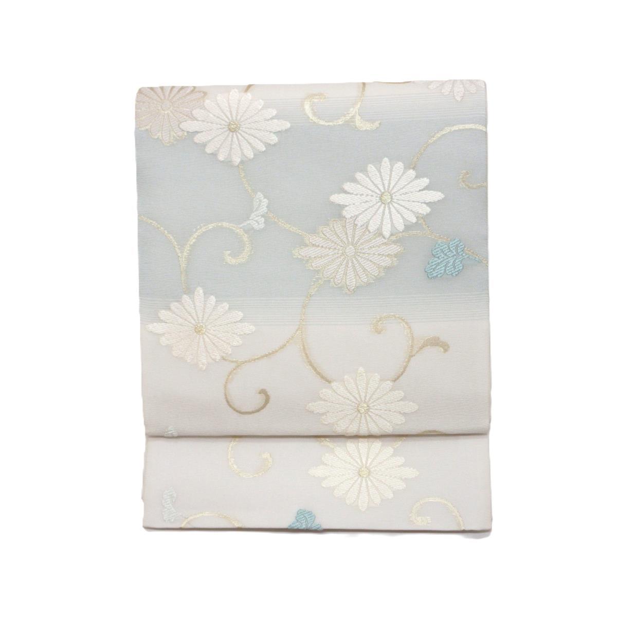 【未当て嵌める品】夏袋帯 織文意匠鈴木【中古】