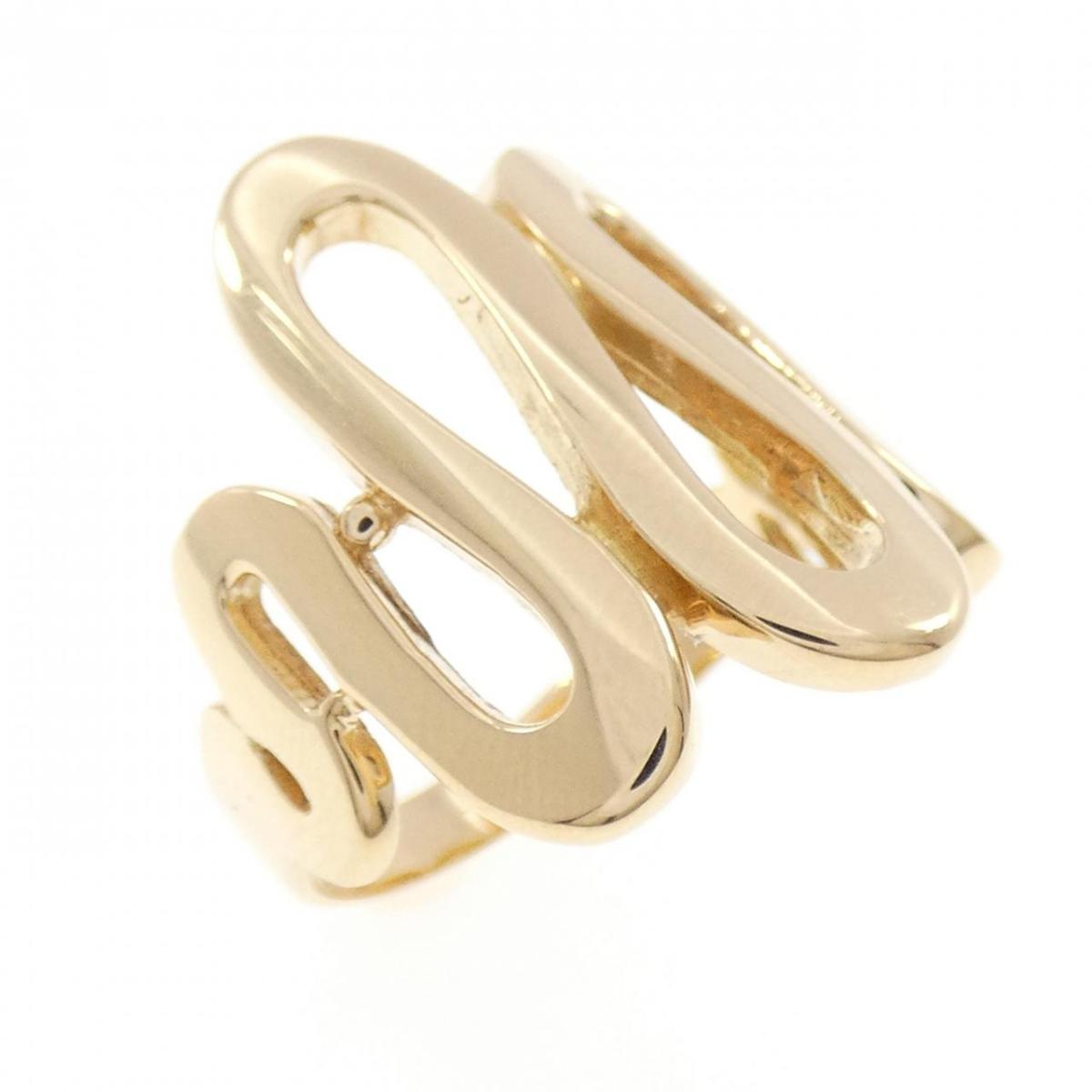 K18YG リング【中古】 100,300円