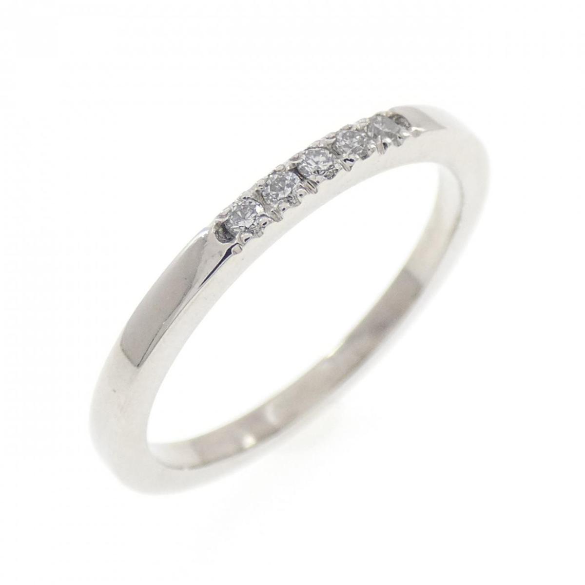 PT950 ダイヤモンド リング 0.065CT【中古】
