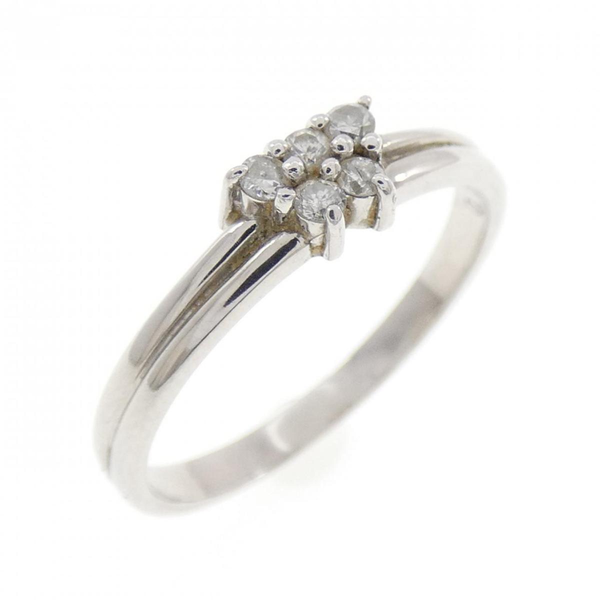 PT900 ダイヤモンド リング 0.10CT【中古】