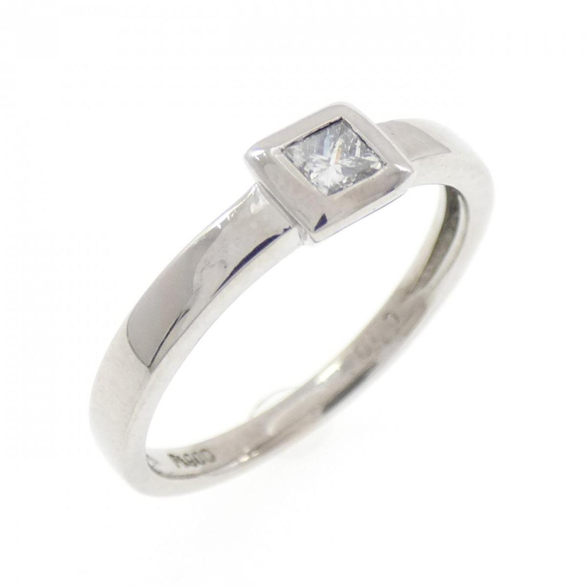 PT900 ダイヤモンド リング 0.10CT【中古】