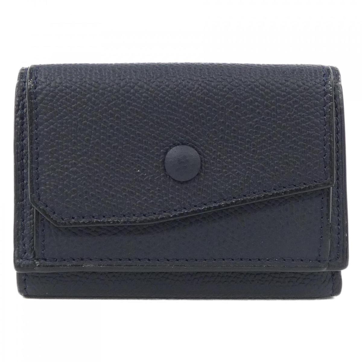 ヴァレクストラ VALEXTRA コンパクト パース SGNL0026028LRLWF99 WALLET【中古】