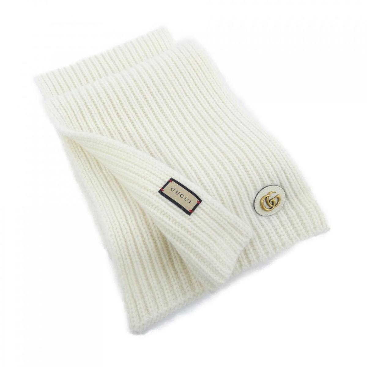 グッチ GUCCI 773426 3GBO2 MUFFLER【中古】