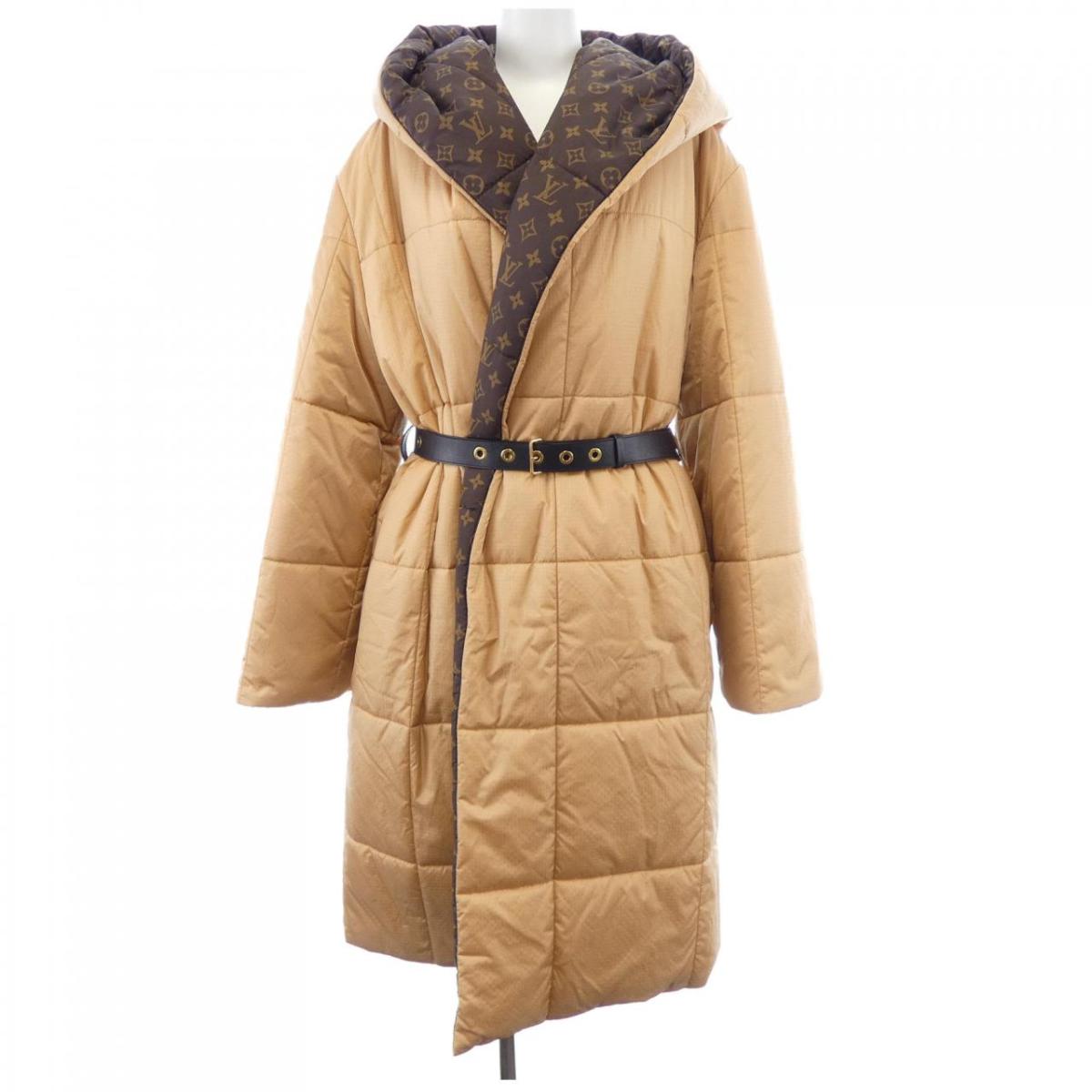 ルイヴィトン LOUIS VUITTON ロングピローパファーラップコート FNOW23E54 厚地の外套【中古】