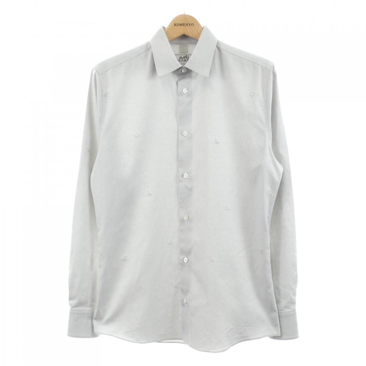 エルメス HERMES *41-5617. シャツ【中古】|KOMEHYO ONLINESTORE 店