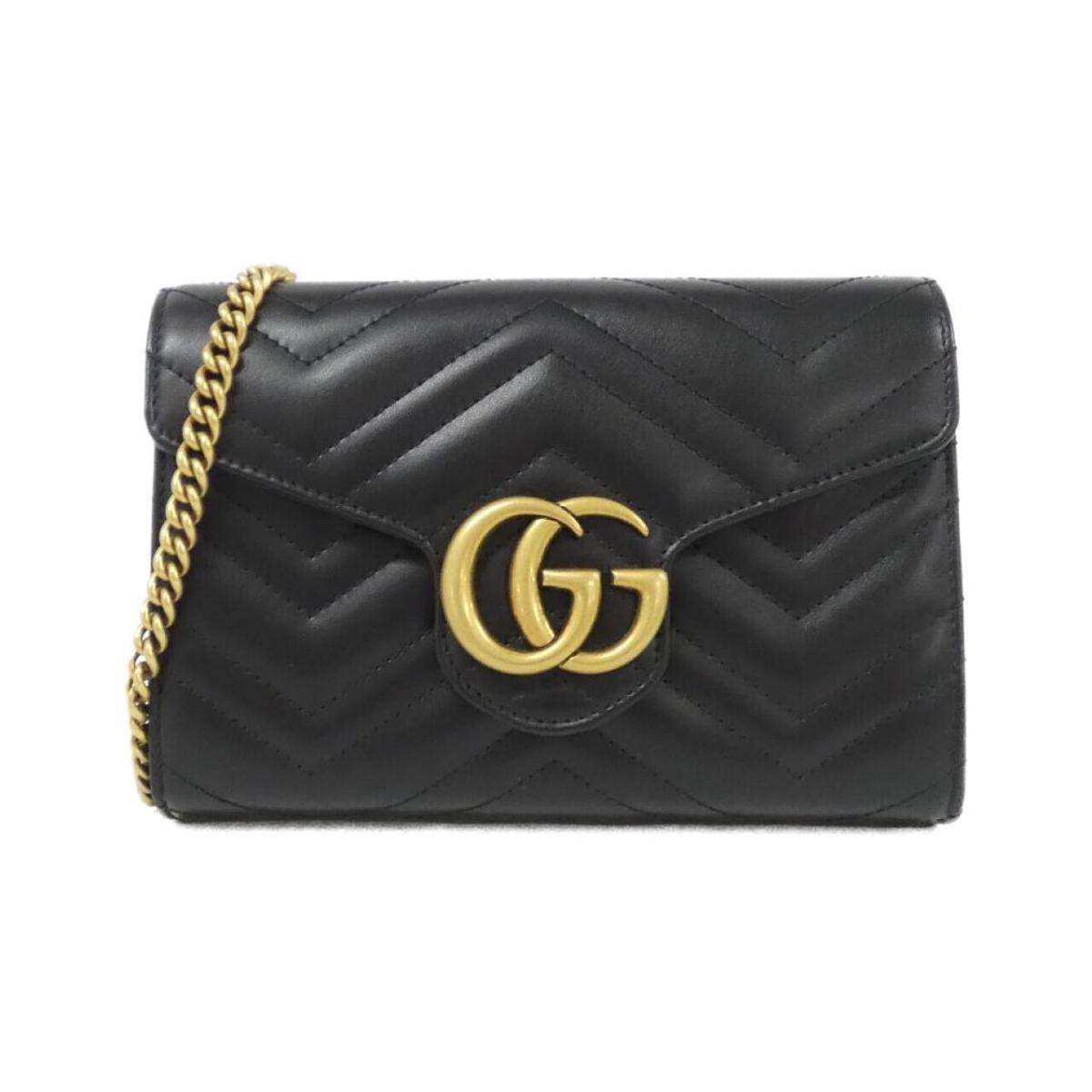【新品】グッチ GG MARMONT 474575 DTD1T ショルダーバッグ【新品】