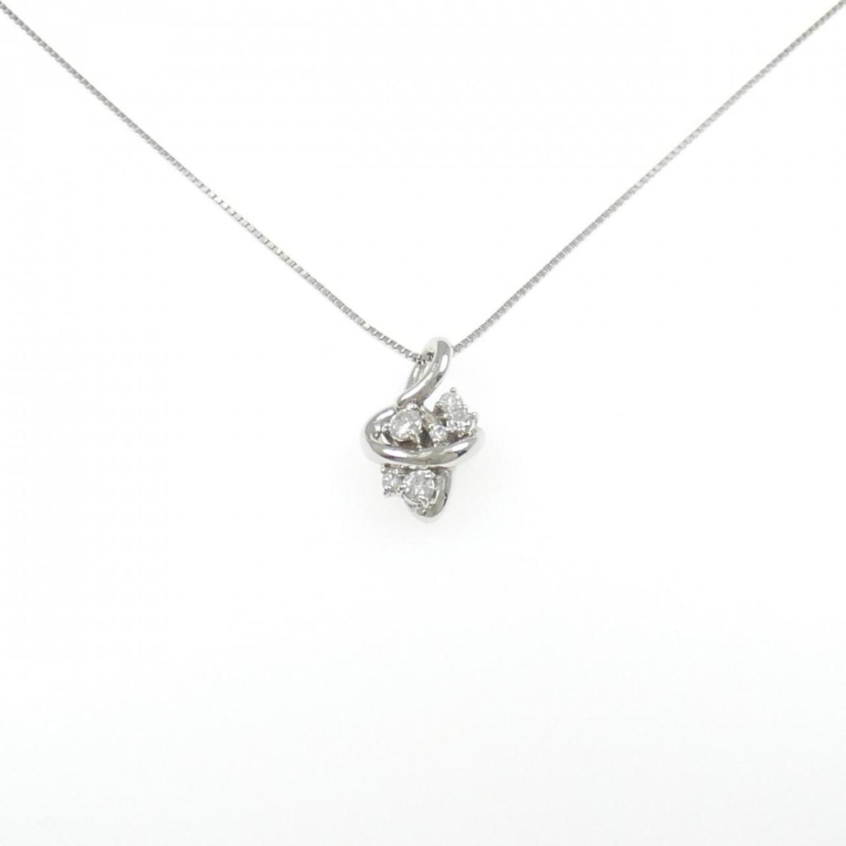 PT900/PT850 ダイヤモンド ネックレス 0.30CT【中古】｜KOMEHYO ONLINESTORE 店