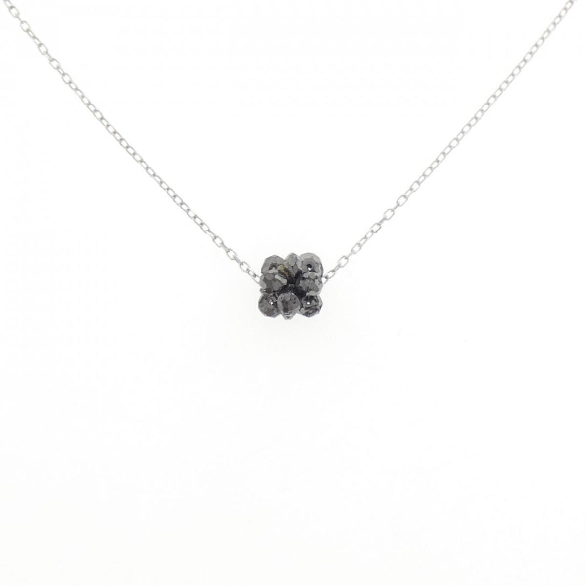 K18WG ダイヤモンド ネックレス 1.50CT【中古】