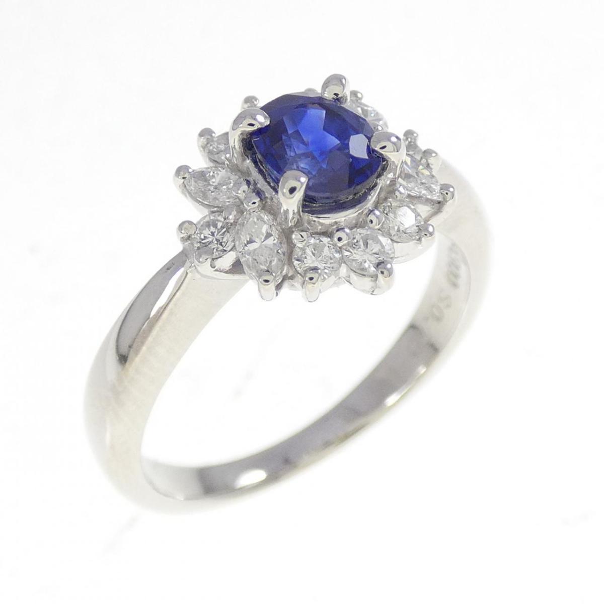 PT900 サファイヤ リング 0.70CT【中古】|KOMEHYO ONLINESTORE 店