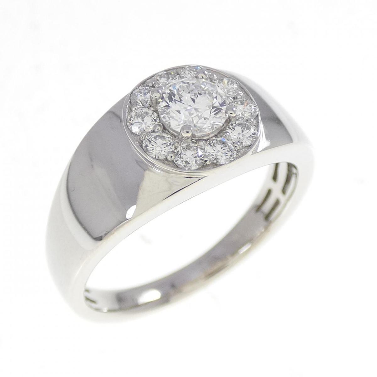 ジーエスティービー ダイヤモンド リング 0.30CT【中古】