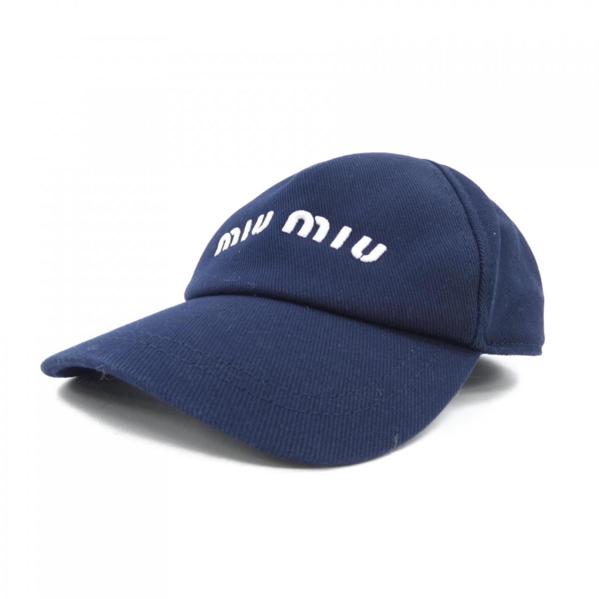ミュウミュウ MIU MIU 5HC179 2DXI キャップ【中古】