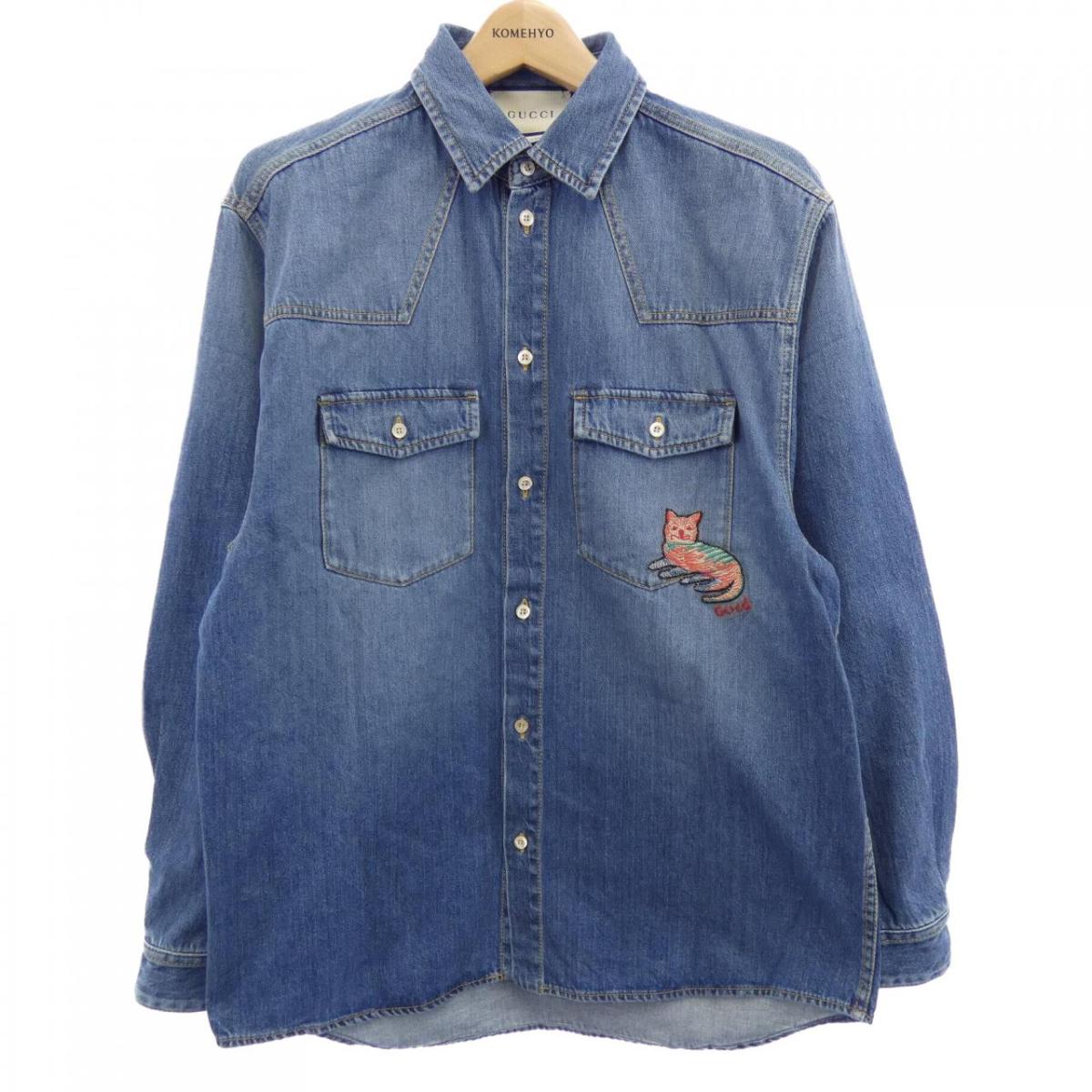 グッチ GUCCI 633935 XDBEX シャツ【中古】