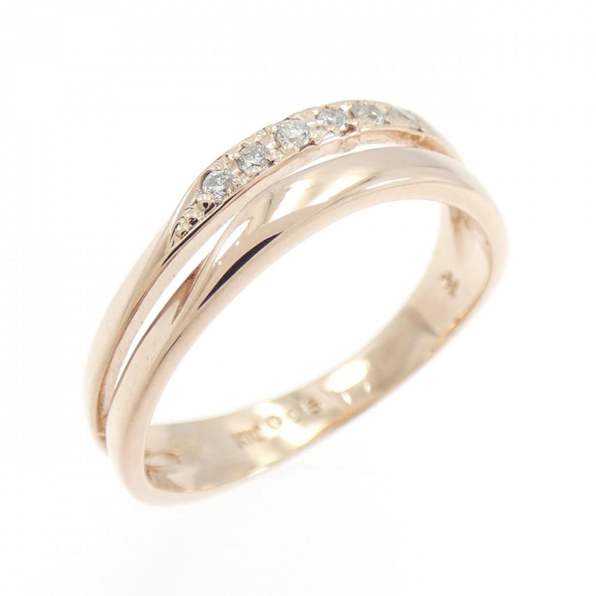 クミキョク ダイヤモンド リング 0.05CT【中古】