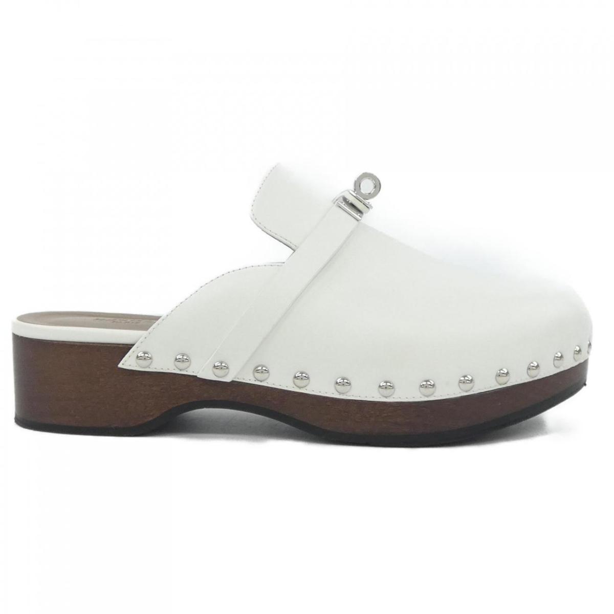 エルメス HERMES カルロッタ ケリーバックル 211077Z シューズ【中古】