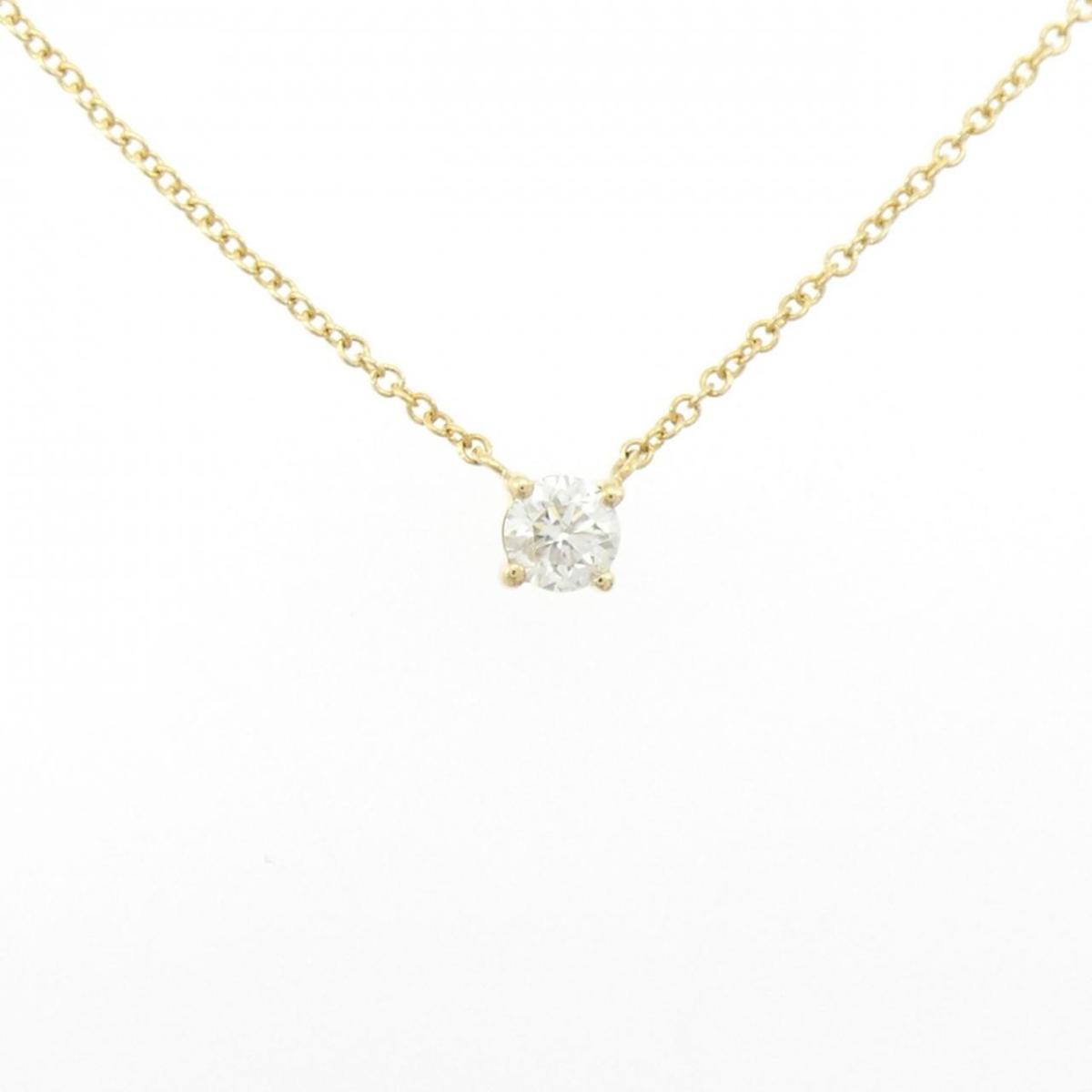 750YG ソリティア ダイヤモンド ネックレス【中古】｜KOMEHYO ONLINESTORE 店