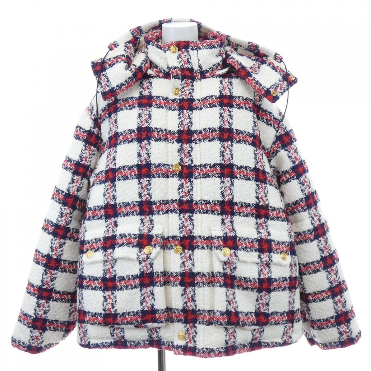 グッチ GUCCI 663281 ZAGLK 厚地の外套【中古】 コート・ジャケット-レディースファッション