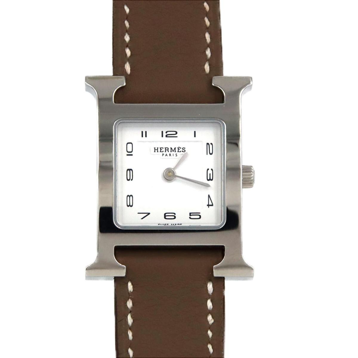 エルメス Hウォッチ HH1.210 SS クォーツ【中古】 127,800円