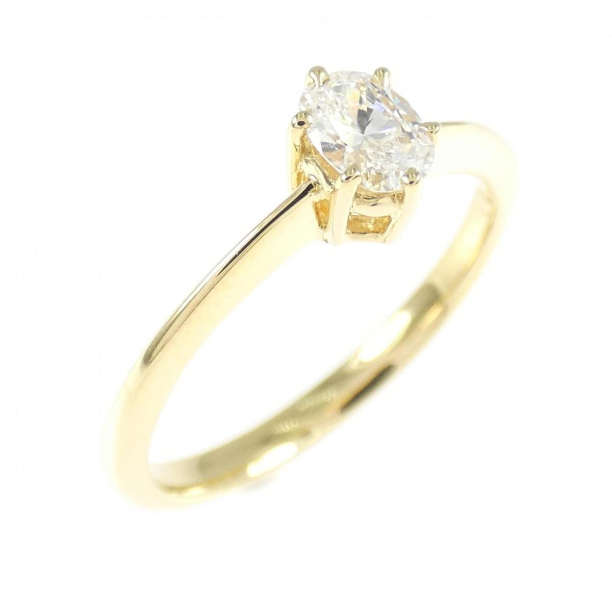 K18YG ダイヤモンド リング 0.21CT【中古】