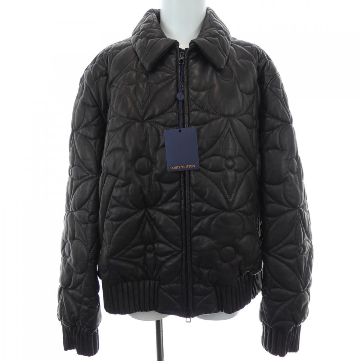 ルイヴィトン LOUIS VUITTON HLL55EET7 レザージャケット【中古】