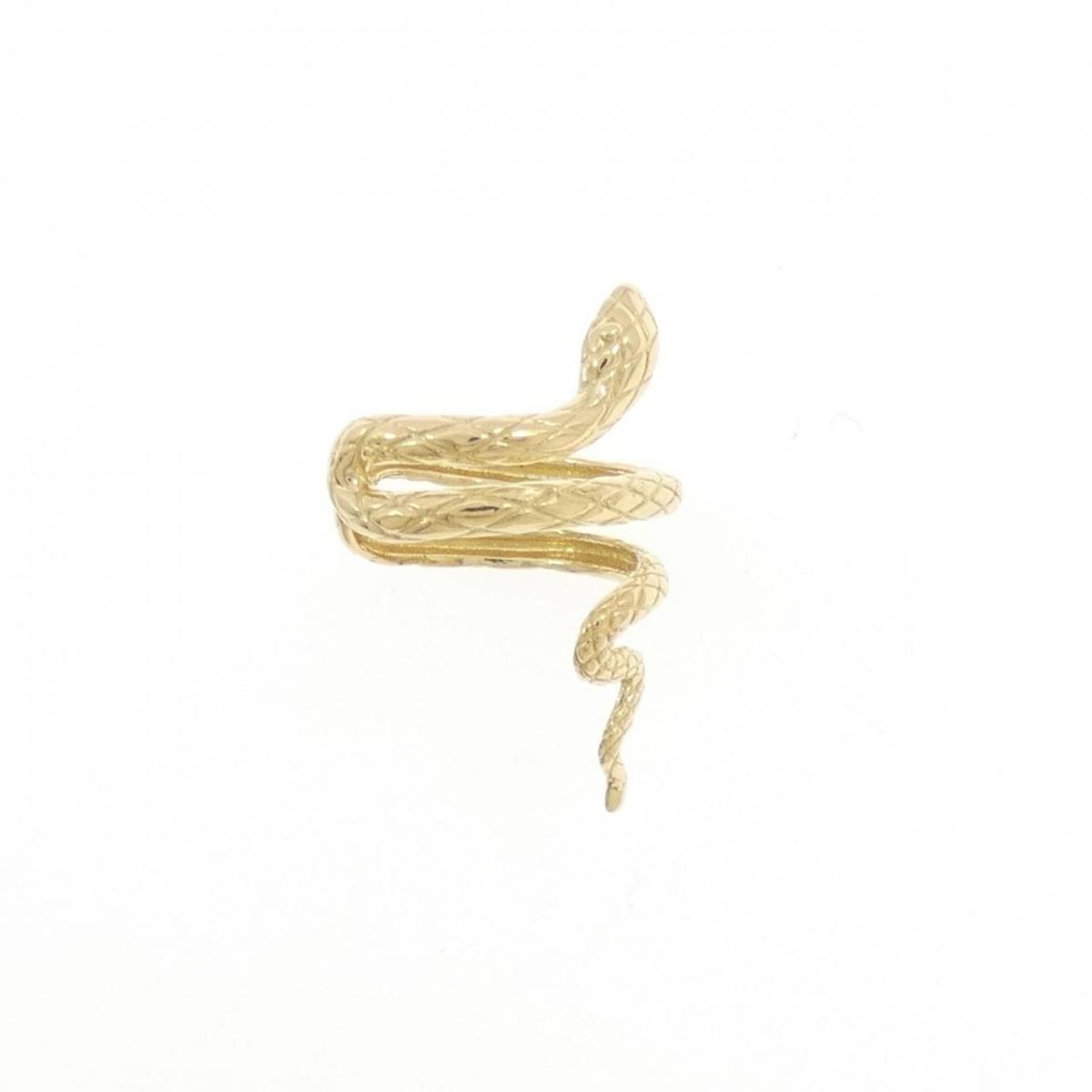 K18YG スネーク イヤーカフ 片耳【中古】｜KOMEHYO ONLINESTORE 店