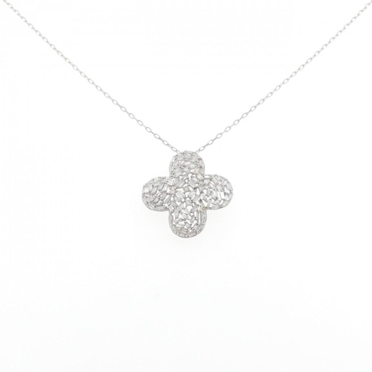 K18WG ダイヤモンド ネックレス 0.50CT【中古】 99,330円