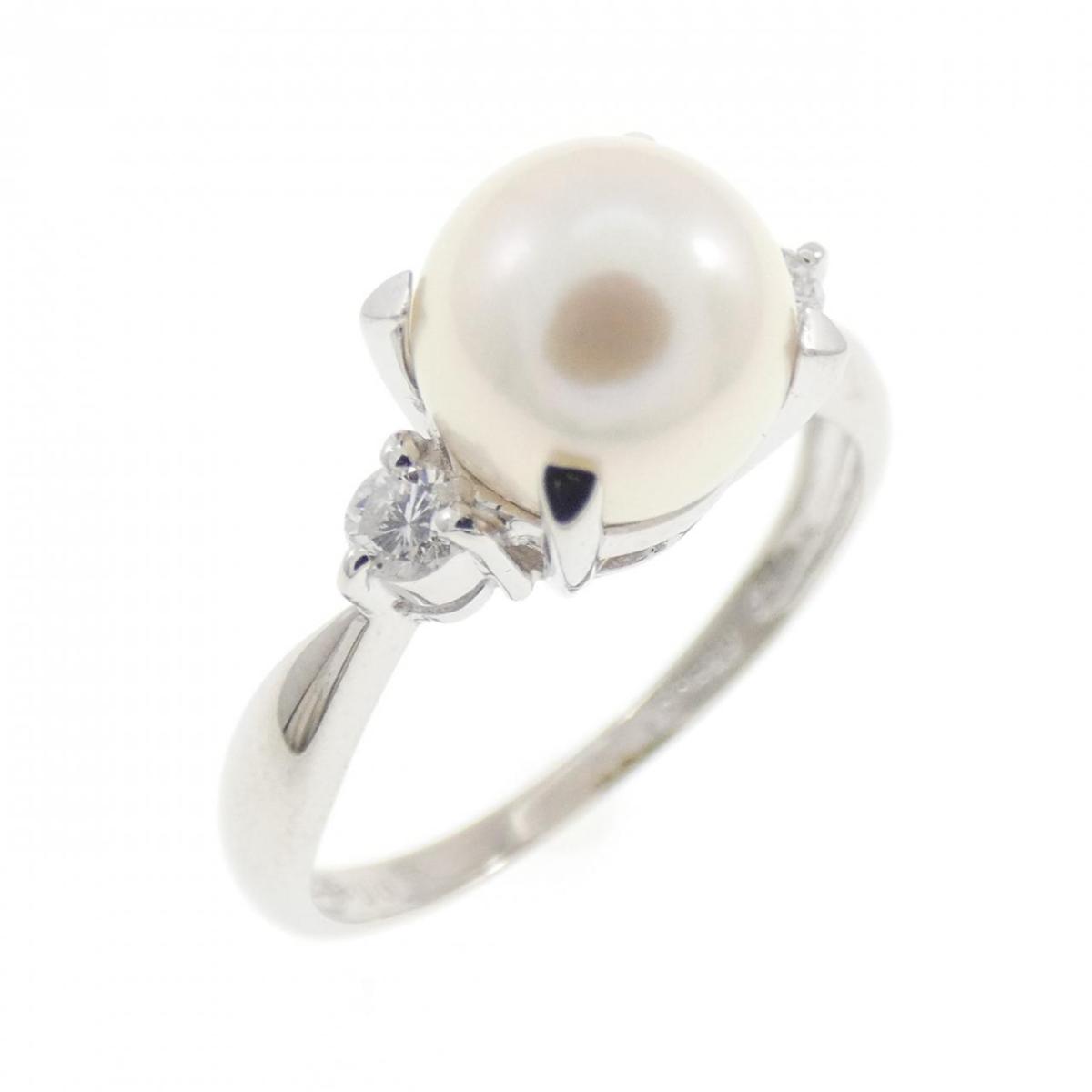 PT900 アコヤパール リング 7.5mm【中古】 51,360円