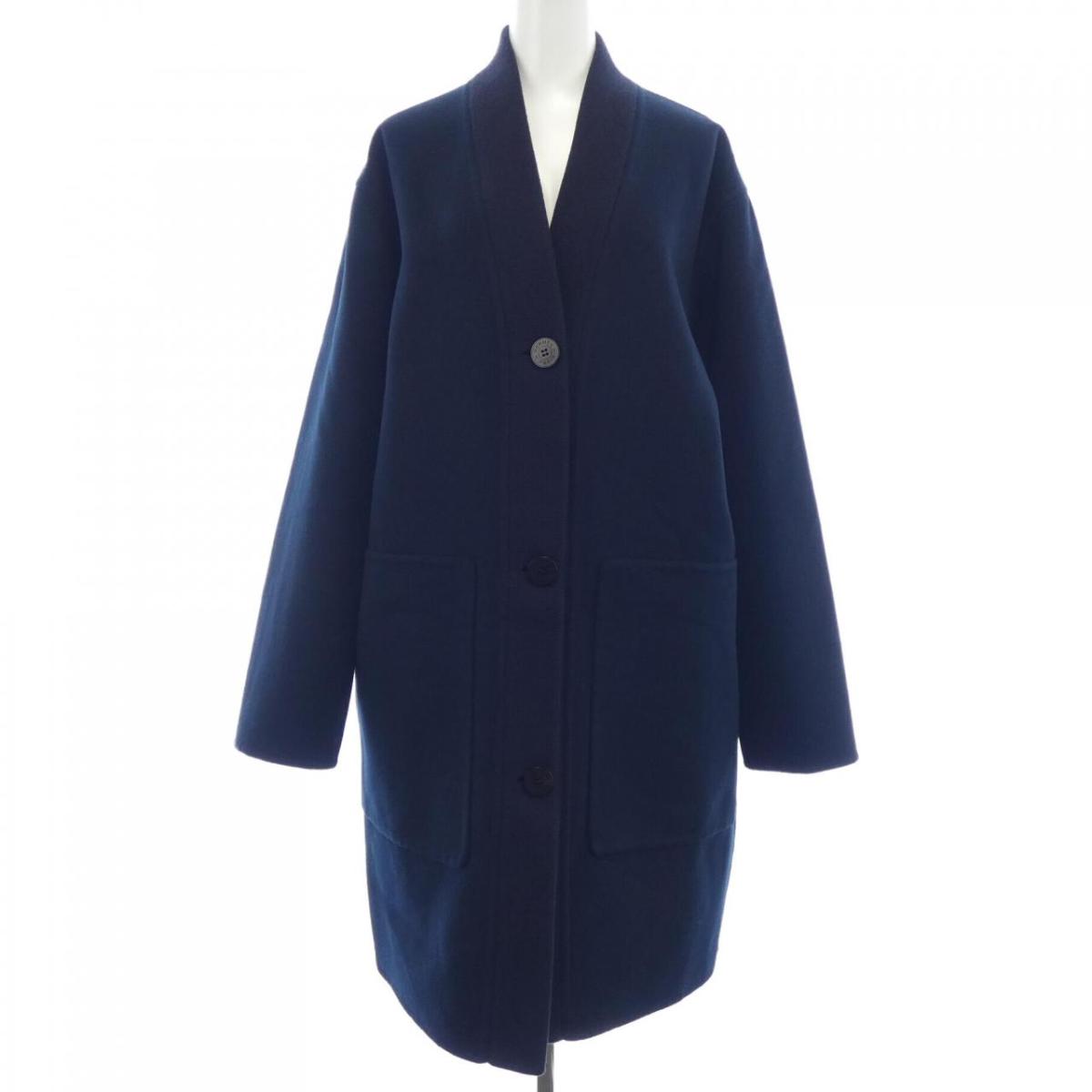 エルメス HERMES クルードセル 6E0135DB 厚地の外套【中古】