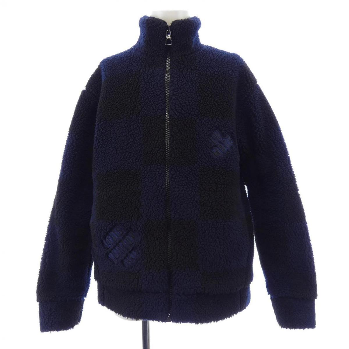 ルイヴィトン LOUIS VUITTON ジャカードダミエフリースブルゾン HMY05WLZ8 ブルゾン【中古】