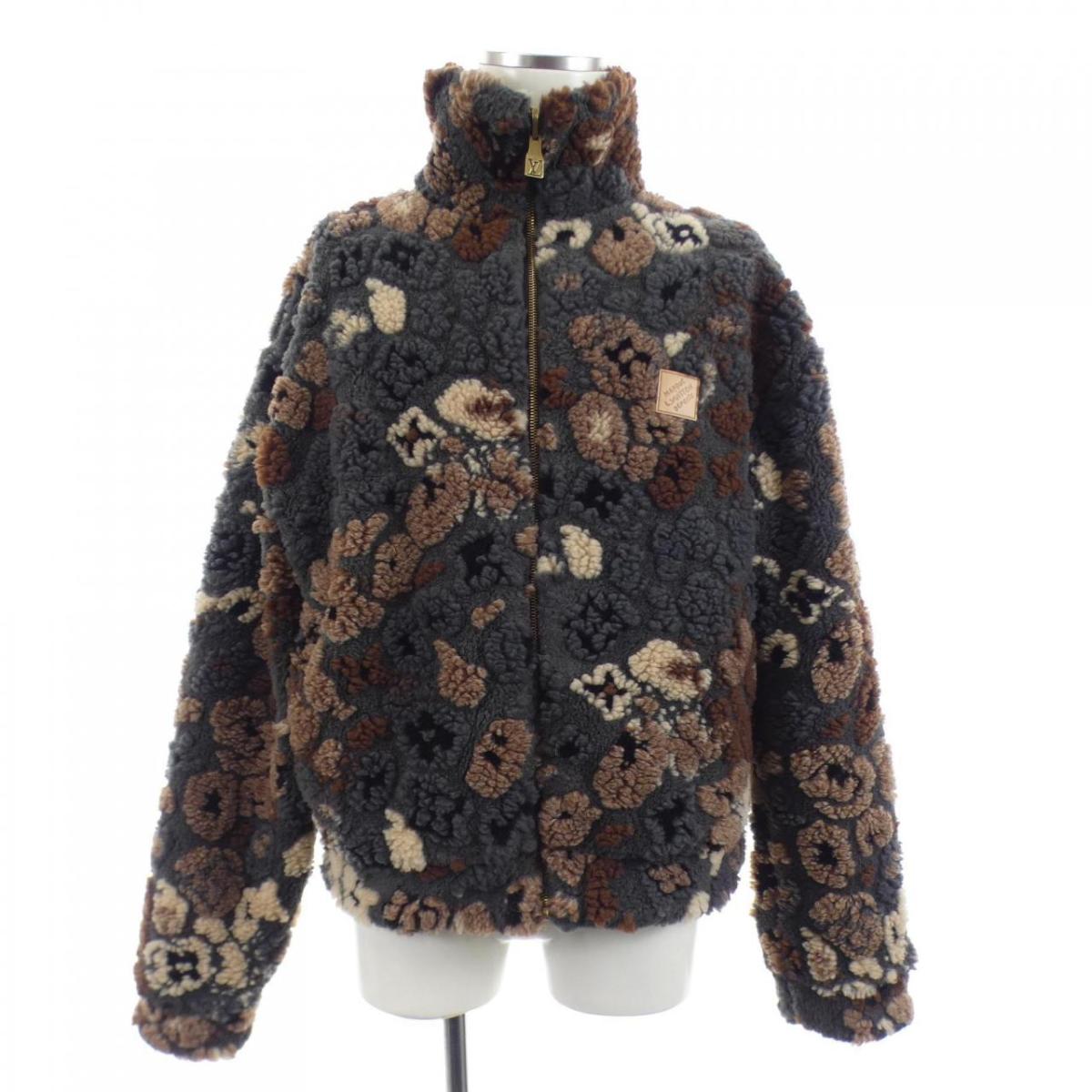 ルイヴィトン LOUIS VUITTON リヴァーシブル フリースブルゾン HTY62WXMC 上衣【中古】