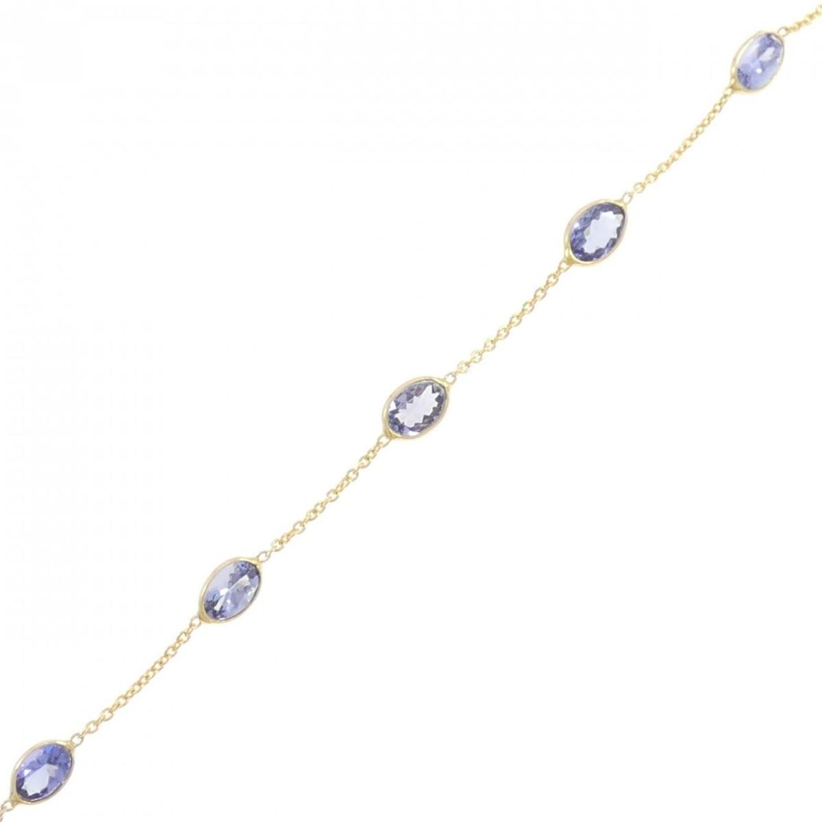750YG タンザナイト ブレスレット【中古】 42,640円