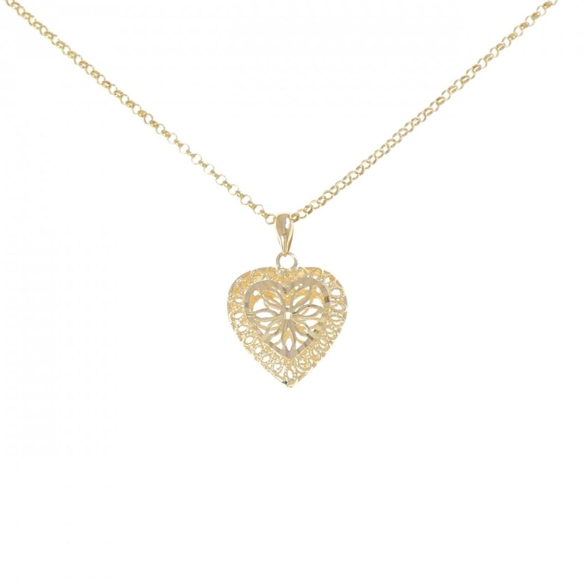 K18YG ハート ネックレス【中古】｜KOMEHYO ONLINESTORE 店
