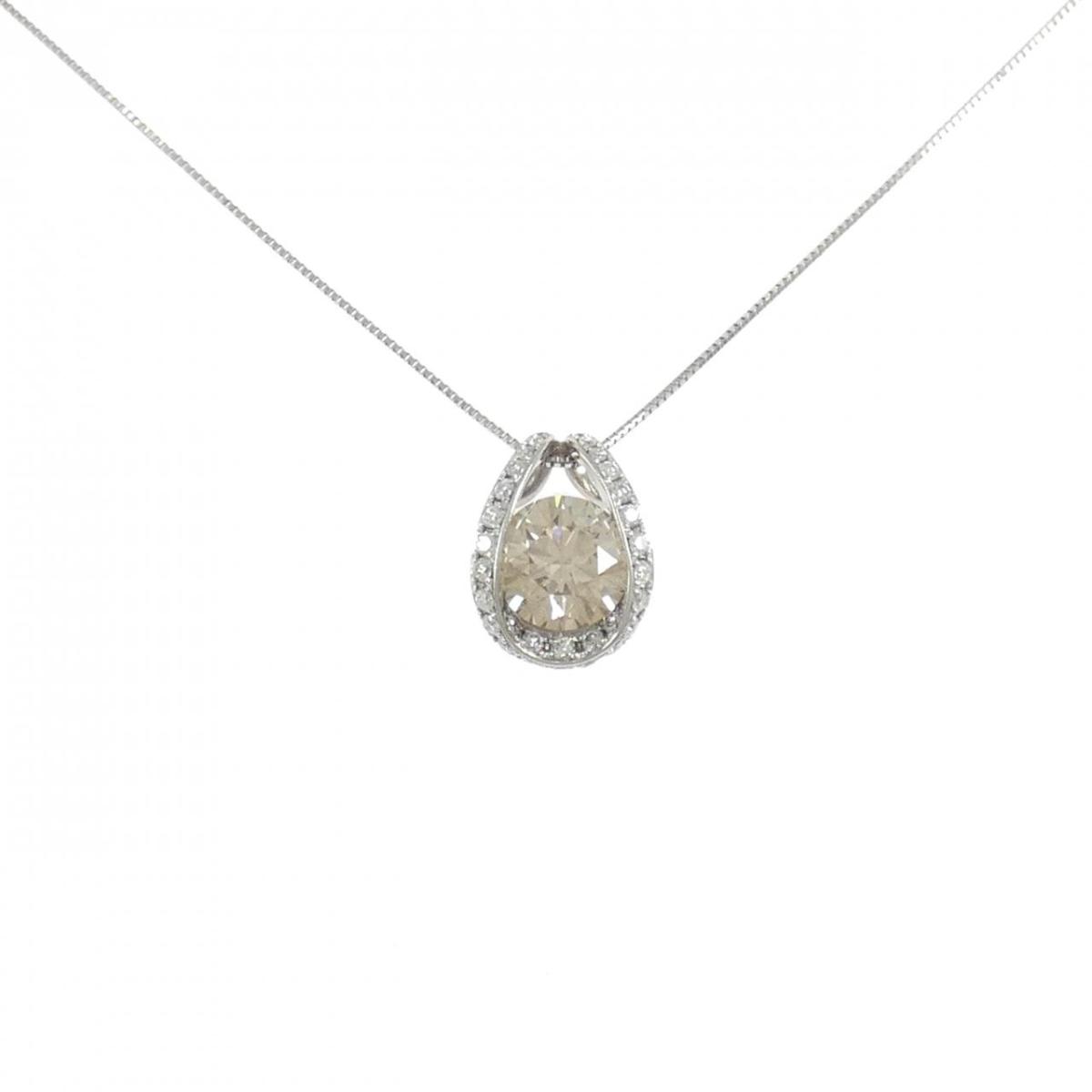 PT900/PT850 ダイヤモンド ネックレス 3.117CT【中古】｜KOMEHYO ONLINESTORE 店
