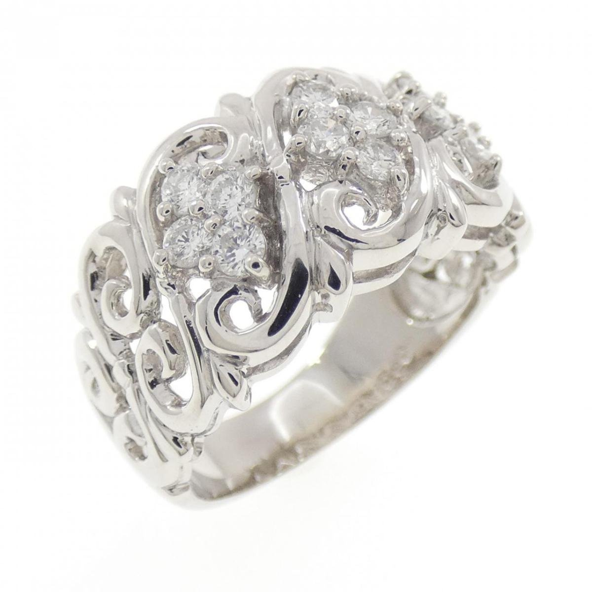 PT900 ダイヤモンド リング 0.50CT【中古】
